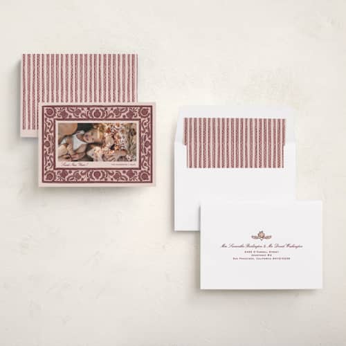 This is a pomegranate rosh hashanah cards with standard by Pati Cascino called sweet year printing on recycled smooth signature in standard