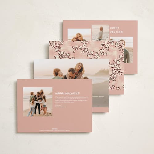 This is a rose rosh hashanah cards with standard by Jenna Holcomb called pomegranate printing on recycled smooth signature in standard