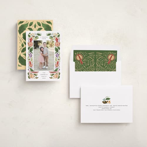 This is a green apple rosh hashanah cards with standard by Grae called bountiful sweetness printing on recycled smooth signature in standard