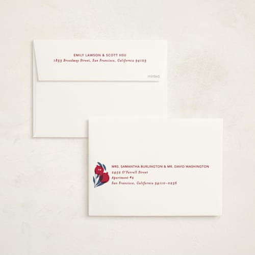 This is a pomegranate rosh hashanah cards with standard by Creo Study called mod rosh hashanah printing on signature in standard