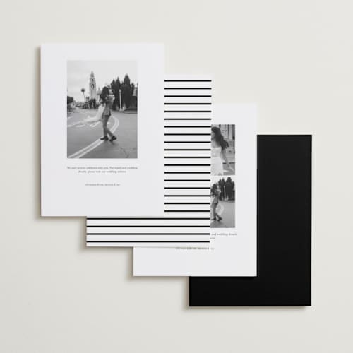 This is a moon save the date with standard by Pixel and Hank called initial printing on recycled smooth signature in standard