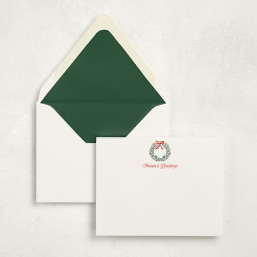 This is a cheer stationery set by Petra Kern called season's greetings (set of 10) in standard