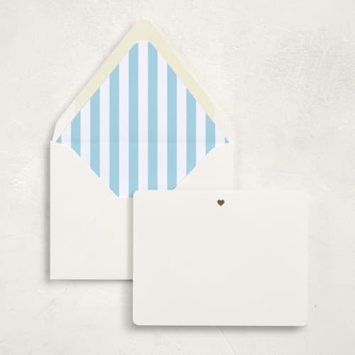 This is a love stationery set by mo kelley called a little heart (set of 10) in standard