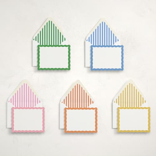 This is a multi stationery set by Pixel and Hank called color wave (set of 10) in standard
