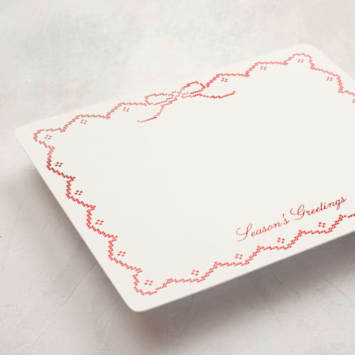 This is a cardinal stationery set by Kelly Watkins called eloise (set of 10) in standard