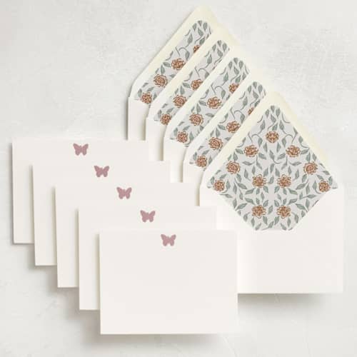 This is a rose stationery set by Grae called dancing in the garden (set of 10) in standard