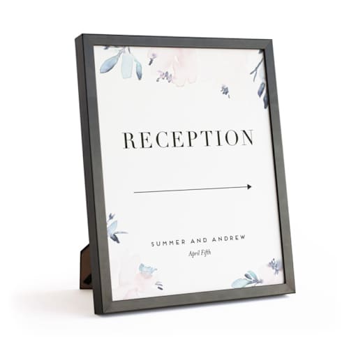 This is a black place card holders by Minted called black 11x14 in standard
