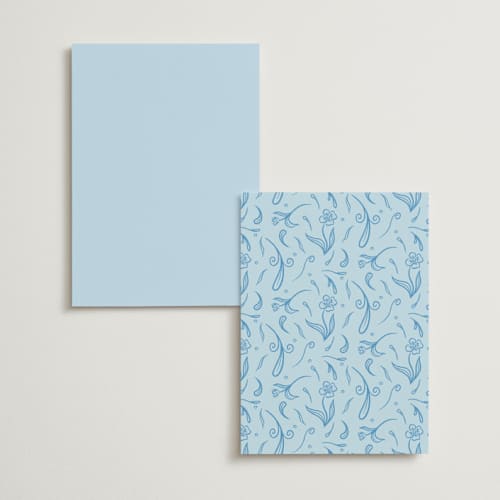 This is a ocean table numbers with standard by Julia Liverton called love in bloom printing on doublethick in standard