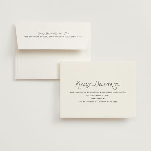 This is a shadow wedding thank you cards with standard by Pixel and Hank called lovers printing on recycled smooth signature in standard