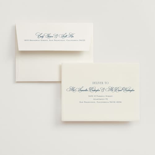 This is a ocean wedding thank you cards with standard by Kelly Schmidt called hilton printing on recycled smooth signature in standard