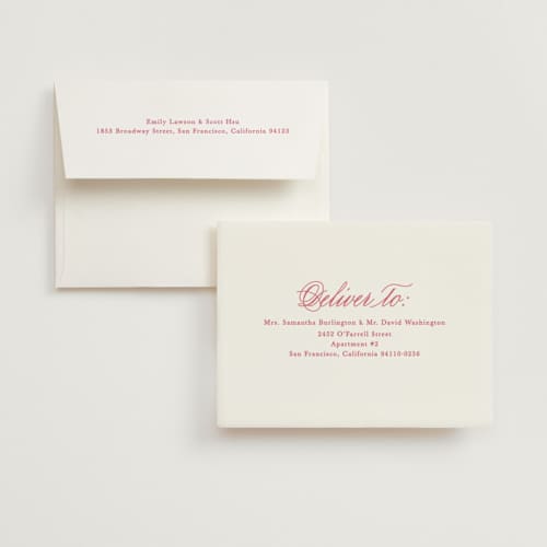 This is a flamingo wedding thank you cards with standard by Morgan Kendall called maximalist poppies printing on recycled smooth signature in standard
