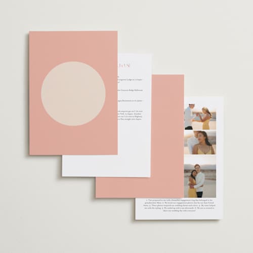 This is a blossom wedding invitations with standard by Hudson meet Rose called unity printing on signature in standard