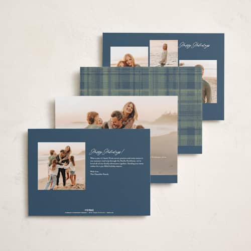 This is a alabaster thanksgiving cards invitations with standard by Cindy Reynolds called the giving season printing on recycled smooth signature in standard