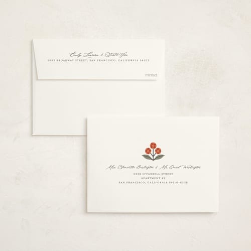 This is a bittersweet thanksgiving cards invitations with standard by Meggy Masters called persimmon printing on signature in standard
