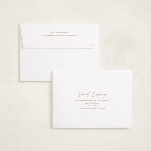 This is a honey thanksgiving cards invitations with standard by Jessica Williams called minimale printing on recycled smooth signature in standard