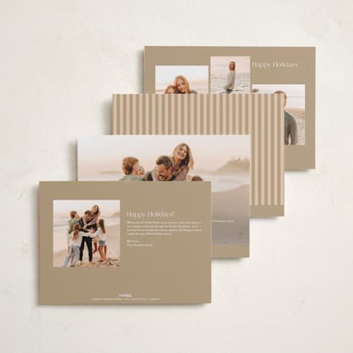 This is a cotton thanksgiving cards invitations with standard by Sara Hicks Malone called feeling grateful printing on recycled smooth signature in standard