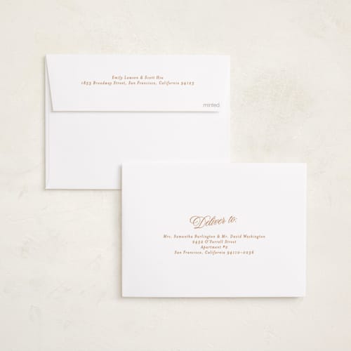 This is a salmon thanksgiving cards invitations with standard by Ellen Schlegelmilch called grand printing on recycled smooth signature in standard