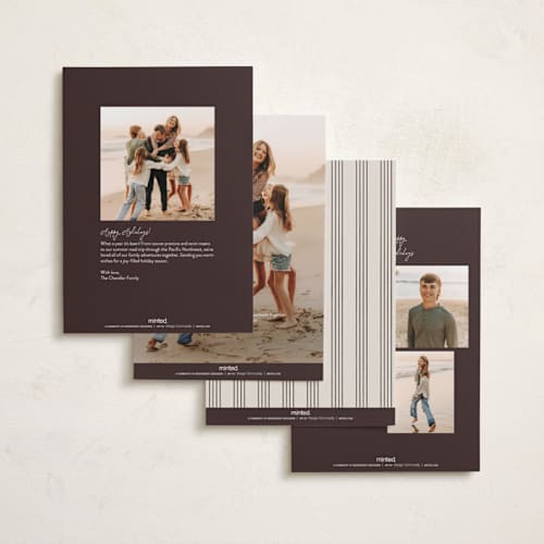 This is a buttercream thanksgiving cards invitations with standard by Ani Somi called every moment printing on recycled smooth signature in standard