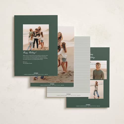 This is a ecru thanksgiving cards invitations with standard by Nicoletta Savod called classic signature printing on recycled smooth signature in standard