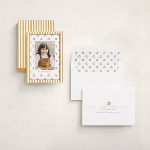 This is a goldenrod thanksgiving cards invitations with standard by Ashlee Townsend called goldenrod printing on signature in standard