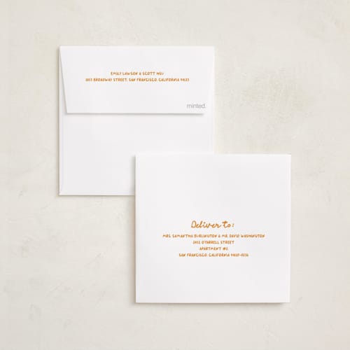 This is a tangerine thanksgiving cards invitations with standard by Jelena Vuletic called merribelle printing on recycled smooth signature in standard