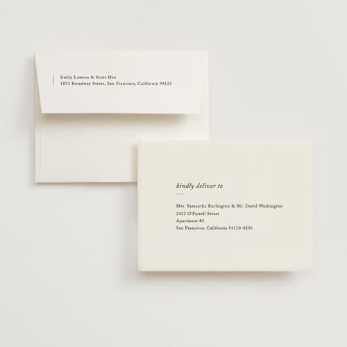 This is a forest wedding thank you cards with standard by Bethan called editorial printing on strathmore in standard