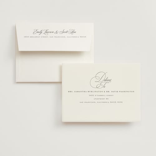 This is a pearl wedding thank you cards with standard by chocomocacino called scamorza printing on strathmore in standard