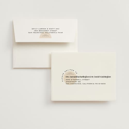 This is a blackberry wedding thank you cards with standard by Claudia Orengo called news! printing on strathmore in standard