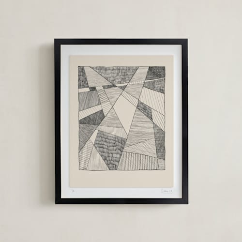 This is a slate rare limited edition fine art prints by Catilustre called sharing lights (edition of 5) in standard