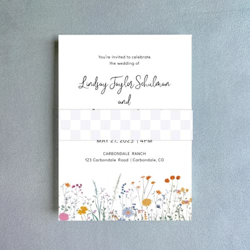 This is a purple belly bands by Design by Laney called 1.5x12" belly band, lavender checkerboard (set of 10) in standard