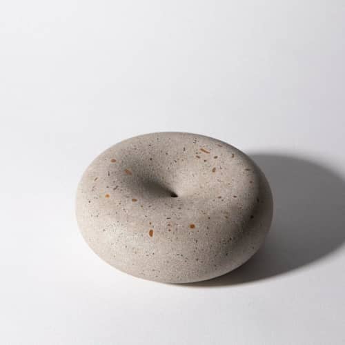 This is a natural wedding decor by Pretti.Cool called bubble incense holder - natural terrazzo in standard