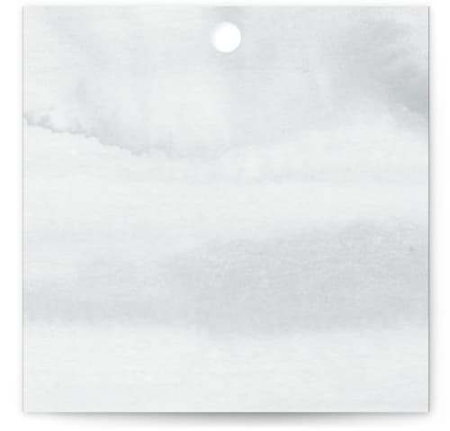 This is a silk wedding favor tags with standard by Kelly Schmidt called brushed edge printing on signature in tag