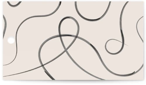 This is a tuxedo wedding favor tags with standard by Corinne Malesic called bow printing on signature in tag