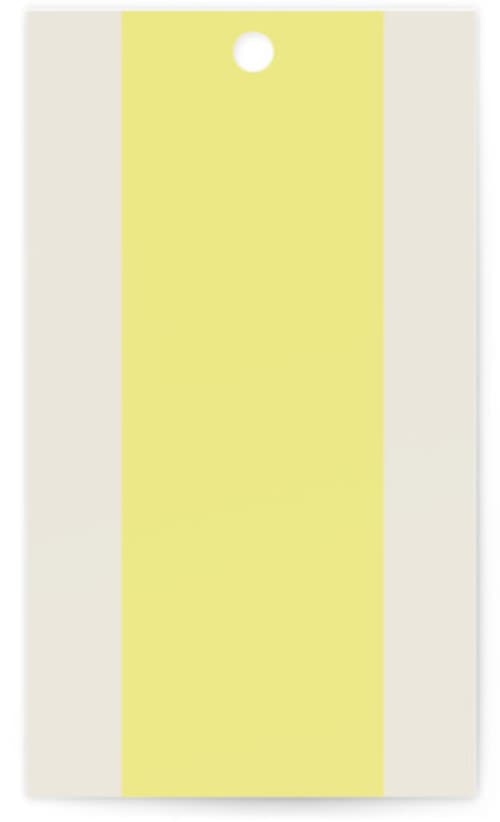 This is a limone wedding favor tags with standard by Megan Davis called campania printing on signature in tag