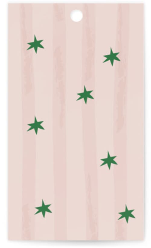 This is a avocado wedding favor tags with standard by Helena Vitto called crazy little thing called love printing on signature in tag