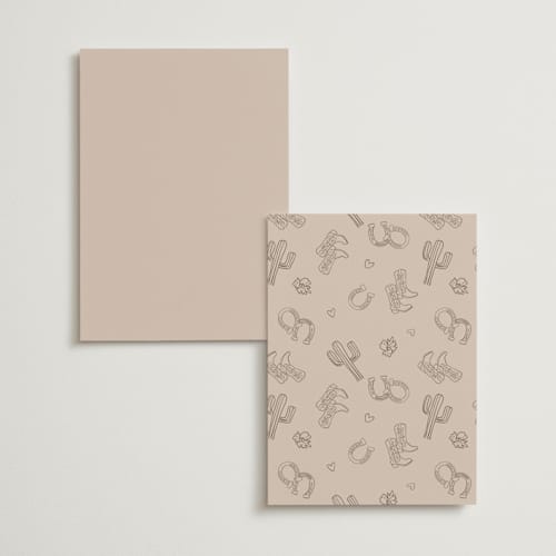 This is a latte ceremony reception essentials with standard by Kelly Watkins called desert dreams printing on signature in standard