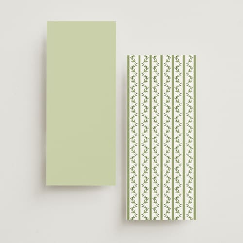 This is a mint ceremony reception essentials with standard by Sara Hicks Malone called montgomery printing on signature in 4x9