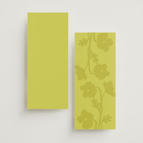 This is a flamingo unique wedding programs with standard by Morgan Kendall called maximalist poppies printing on signature in standard