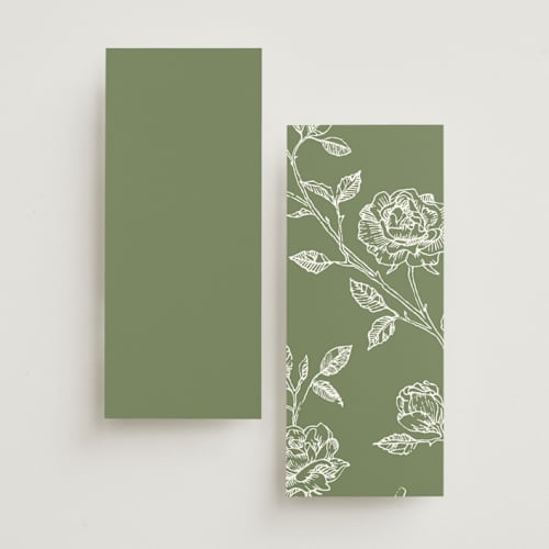 This is a forest unique wedding programs with standard by Sherley Ferreira called vintage garden printing on signature in standard