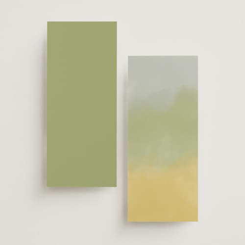 This is a summer citrus unique wedding programs with standard by Vera Lim called the gallery printing on signature in standard
