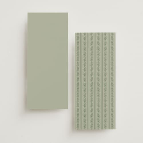 This is a leaf unique wedding programs with standard by Kate Ahn called court printing on signature in standard
