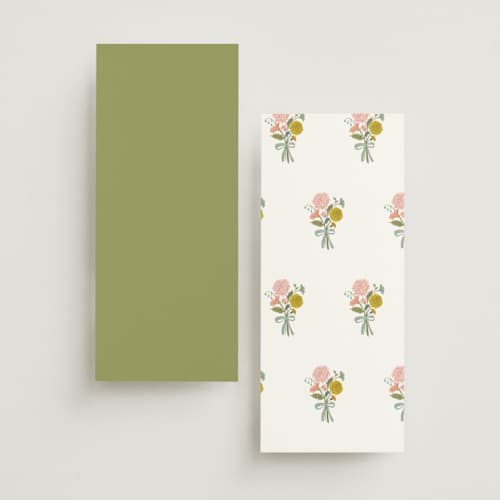 This is a swan unique wedding programs with standard by Lori Wemple called botanical cameo printing on signature in standard