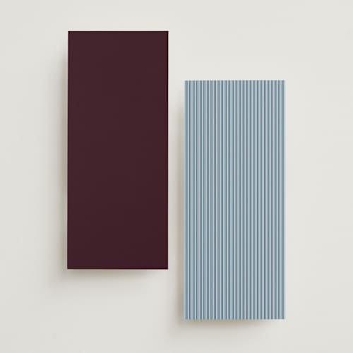 This is a plum unique wedding programs with standard by Owl and Toad called sophisticate printing on signature in standard