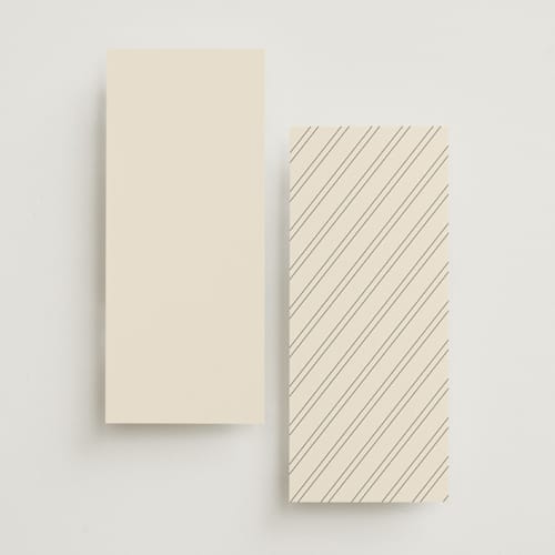 This is a cream unique wedding programs with standard by Ryan Nicole called uptown formal printing on signature in standard
