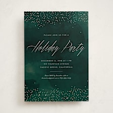 Glitter on Emerald