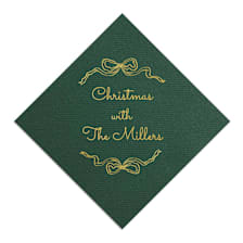 Holiday Bow Napkins