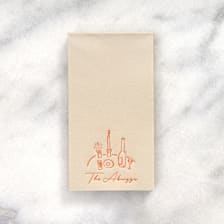 Food, Family, Friends Napkin, guest towel, set of 50