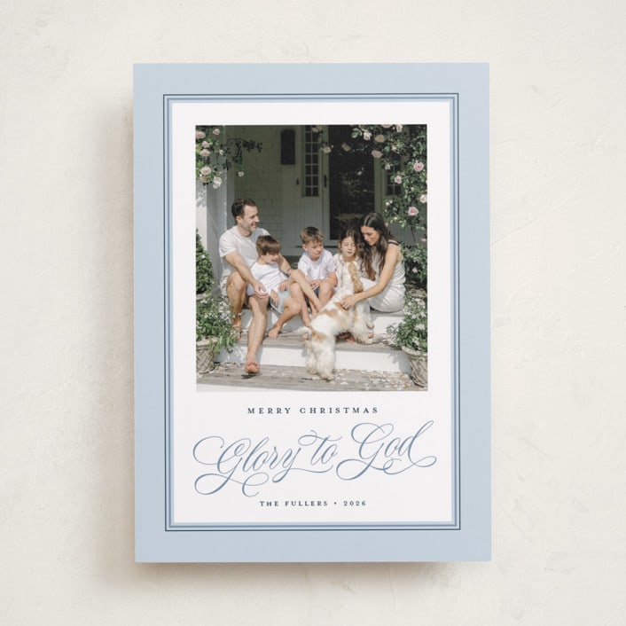 Christmas Glory Christmas Photo Cards by Alston Foster