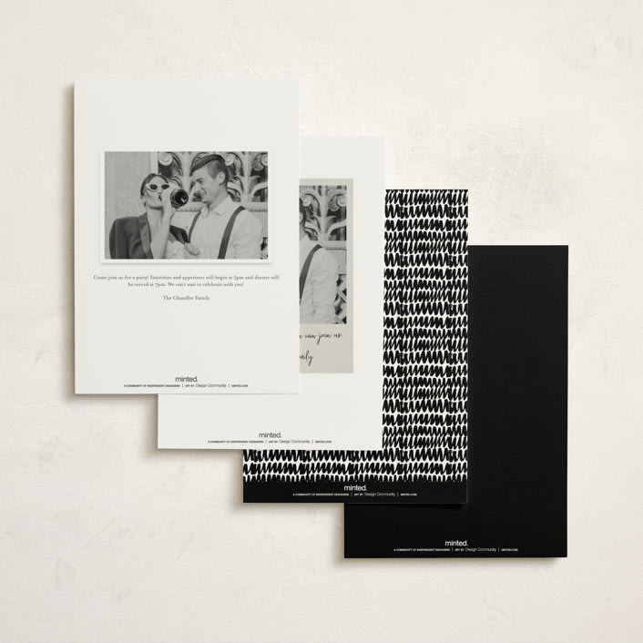 Modern Milestone Party Invitations by Stacey Meacham | Minted