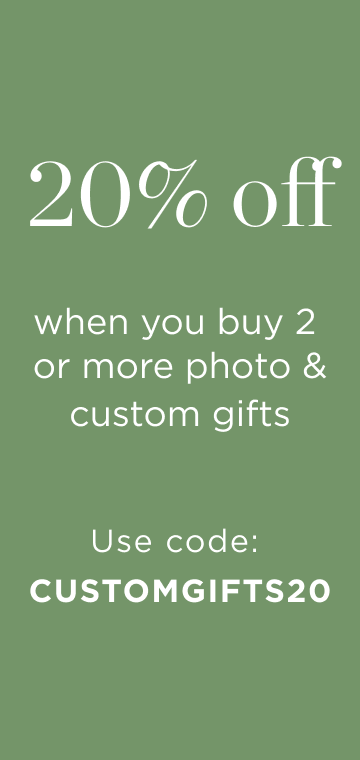 20% off Custom Gifts
